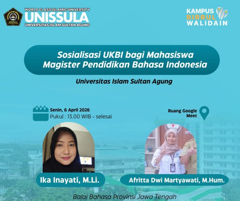 Prodi MPBI Gelar Sosialisasi UKBI bagi Mahasiswa